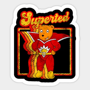 Superted Sticker